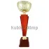 Кубок деревянный KB 6020, Цвет: золото/красный, Высота кубка, см.: 40.5, Диаметр чаши, мм.: 140, фото 