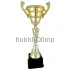 Кубок K814, Цвет: золото/синий, Высота кубка, см.: 49, Диаметр чаши, мм.: 140, фото 