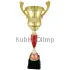 Кубок K 823 C (3), Цвет: золото/красный, Высота кубка, см.: 37, Диаметр чаши, мм.: 100, фото 